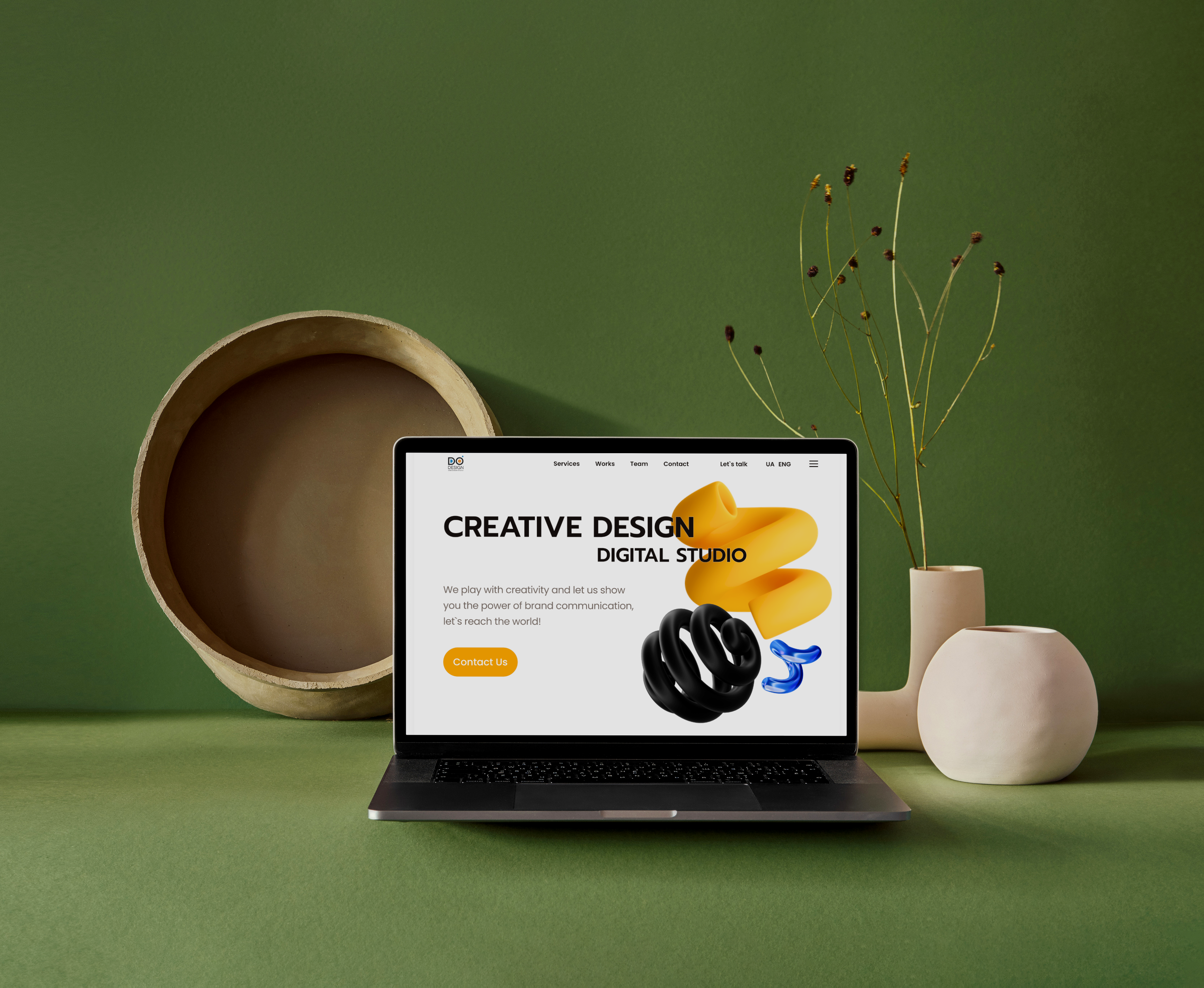 DO Design Studio — Corporate Website UI